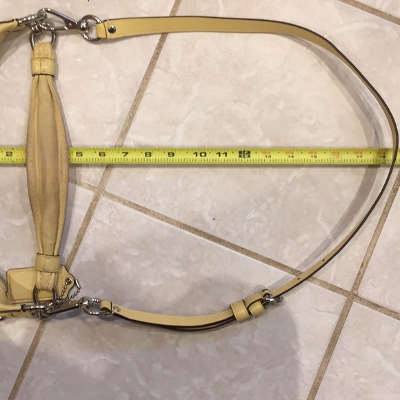 Yellow Coach bag 16808 - Picture 4 of 8